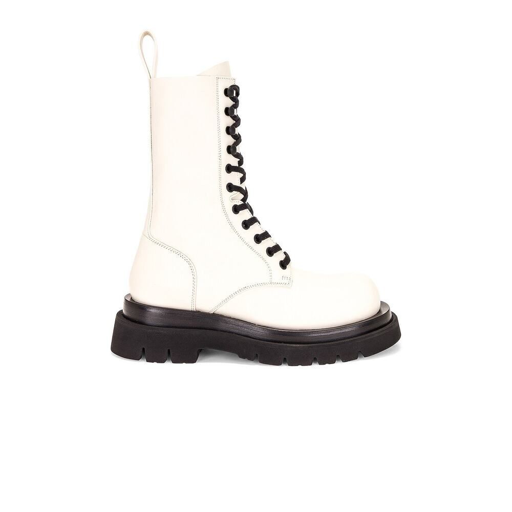 BOTTEGA VENETA Lug Lace Up Boots 39.5